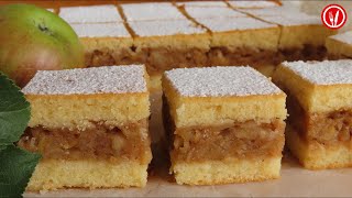 🆘 Biskvitna Pita s Jabukama Recept  Apple Pie Recipe [upl. by Codi845]