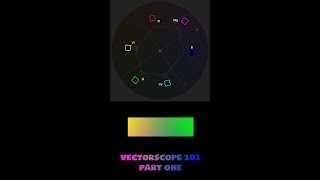 VECTORSCOPE 101  Part One  Short BFM 471 [upl. by Einnim160]