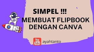 Cara Membuat Flipbook dengan Canva [upl. by Diane-Marie]