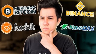 MELHOR CORRETORA DE CRIPTOMOEDAS EM 2022 Binance Mercado Bitcoin Foxbit Nova Dax [upl. by Foy235]