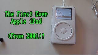 The First Ever Apple iPod 2001 [upl. by O'Dell]