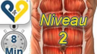 Abdominaux en 8 minutes niveau 2 [upl. by Sheehan]