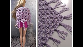 TUTORIAL N°10 TRIANGOLO AD UNCINETTO SCIALLE PER PRINCIPIANTI CROCHET [upl. by Lorusso22]