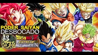 ¡SAIYAN DESATADO  Dragon Ball Z Extreme Butoden [upl. by Einitsed]