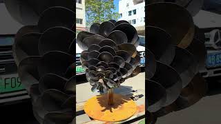 A big pinecone squirrel squirrel public art art installation [upl. by Paco]