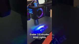 Ender 3 Extruder RGB Lights [upl. by Diogenes]