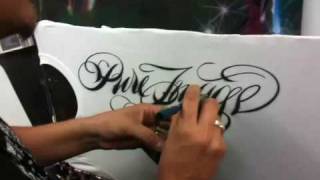 Jaime rodriguez airbrush script [upl. by Annadal]