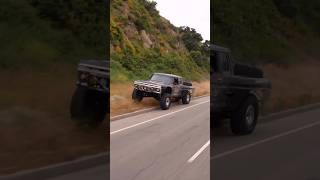 Trophy Truck goes OFFROAD on the Streets of LA truck offroad crazy drive [upl. by Grefer571]