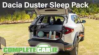 The Dacia Dusters Sleep Pack turns it into a compact camper [upl. by Countess854]