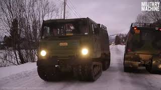 BV206 Cold Weather Training Military Machine [upl. by Athelstan]