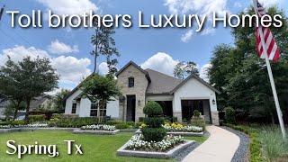 INSIDE This AMAZING TOLL BROTHERS Texas House [upl. by Fidelas]