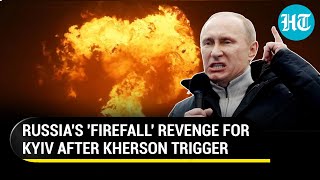 Russia Launches Firefall On Ukrainian Fortresses Reprisal After KhersonCrimea Bridge Attack [upl. by Trab956]