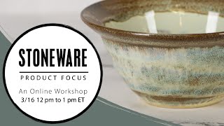 Stoneware Product Focus [upl. by Eanwahs]