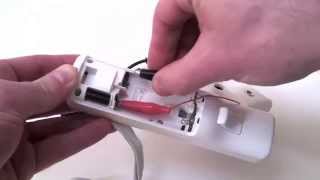 Wiimote Whiteboard DIY Battery Eliminator [upl. by Llehcar]