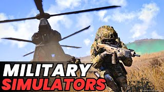 Top 20 Best Military Simulation Games You NEED in 2024  Best War Simulator Games For PC [upl. by Wamsley]