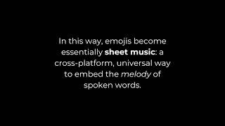 Emojis as graphic equivalents of prosodic features in natural speech evidence from computermedi [upl. by Alleira]