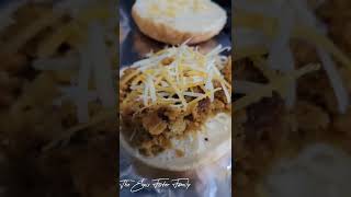 Seitan and chikpea burger homemade  Vegan  Cooking video shorts shortsfeed [upl. by Tobie]