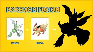 Pokemon Fusion  Scyther  Flareon  pokemon infinite fusion [upl. by Anniram411]