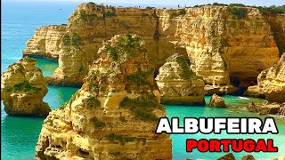 Travel to Albufeira Algarve Portugal 2024 — Tourist attractions to know — Old Town Beaches etc [upl. by Mahla]