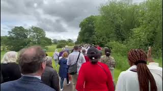 Procession at Walsingham National Pilgrimage 2024 [upl. by Sices]