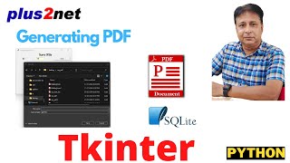 Create a Python GUI to Save Student Data as PDF Using Tkinter SQLite and ReportLab [upl. by Attaynik]