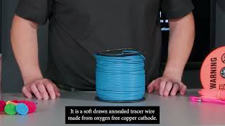 Copper Tracer Wire [upl. by Wolfson]