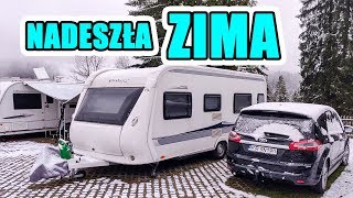 Nadeszła Zima Pierwszy Śnieg w Przyczepie Kempingowej Kemping Oravice Powrót do domu Vlog 53 [upl. by Najib352]