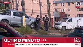 Toque de queda comienza despliegue militar en Valparaíso  24 Horas TVN Chile [upl. by Atnuahs]