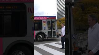 Cleveland Ohio City buses downtown citybus cleveland ohio [upl. by Glynn]