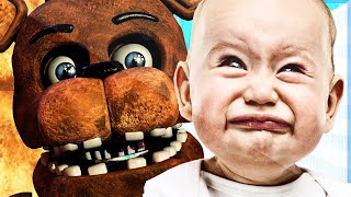 FREDDY MAKES LITTLE KID CRY ON MINECRAFT FIVE NIGHTS AT FREDDYS TROLLING [upl. by Adnauq778]