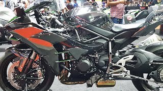 Kawasaki Ninja H2 2017 METALLIC SPARK BLACK [upl. by Lebasi]