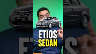 Toyota Etios  The Underrated Sedan 😎shorts toyota etios innova sedan fortuner cars24 [upl. by Yc]