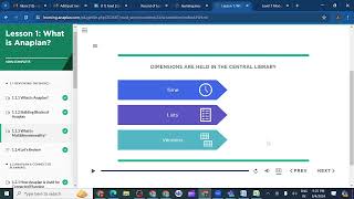 New Anaplan Level1 multidimensionality and Connected planning [upl. by Laurel]