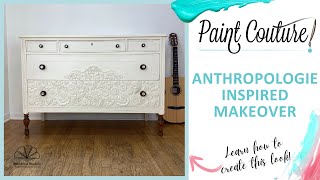 Anthropologie Wood Enchantment Dresser  Easy DIY Makeover [upl. by Addia107]