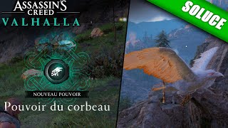 Comment débloquer le pouvoir du corbeau  Assassins Creed Valhalla lAube du Ragnarök [upl. by Ecraep]