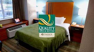 2021 Hotel Tour Quality Inn Bristol VA with new rooms [upl. by Annel]