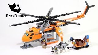 LEGO CITY 60034 Arctic Helicrane Speed Build for Collecrors  Collection Arctic 518 [upl. by Ynavoj]