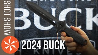 Return of the Buckmaster New Buck Knives at SHOT Show 2024  KnifeCentercom [upl. by Cordier]