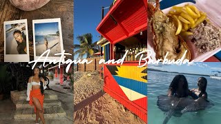 ANTIGUA AND BARBUDA TRAVEL VLOG 🇦🇬  SWIMMING WITH THE STINGRAYS DICKENSONBAY BEACH JET SKIS [upl. by Zosi]