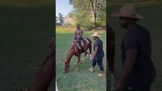 Woody🤠 ride ya horse horse atlanta countrycitycowboys woody Mechanicsville [upl. by Madoc]