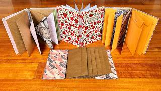 Envelope Books DIY Easy [upl. by Ydnagrub]