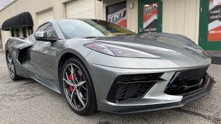 2022 Corvette C8 Hypersonic Gray Paint Protection Film amp Window Tint [upl. by Kaleb]