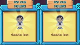 TAG WITH RYAN UPDATE  GALACTIC RYAN UNLOCKED NEW WORLD RED TITAN UNIVERSE HERO COMBO NEW COSTUME [upl. by Attirb934]