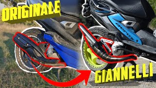 HO MONTATO LA NUOVA MARMITTA  giannelli rekord aerox 50  test sound ep 9 [upl. by Veradis]