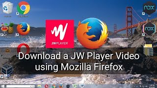 How To Download JW Player Videos using Mozilla Firefox [upl. by Anileuqcaj]