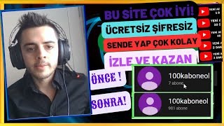 1 Dakikada 1000 Youtube Abone Arttırma Hilesi  Ücretsiz Bedava Youtube Abone Hilesi [upl. by Shermy440]