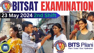 BITSAT 2024 23 May 2024 2nd Shift Examination Review Complete Analysis Paper Level Student Review😱 [upl. by Jahdai839]