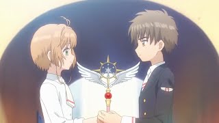 Sakura amp Syaoran Scenes part 4  Cardcaptor Sakura Clear Card [upl. by Salbu890]