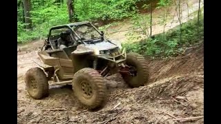 RS1 on 35quot tires climbing muddy hills [upl. by Gaivn364]