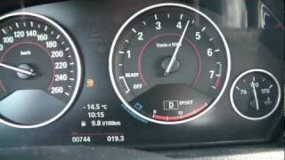 BMW 335i F30 acceleration and review  Automotonewscz [upl. by Eceirtal]